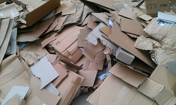 Container, Papier, Pappe, Zeitungen, Kartonagen, Presscontainer